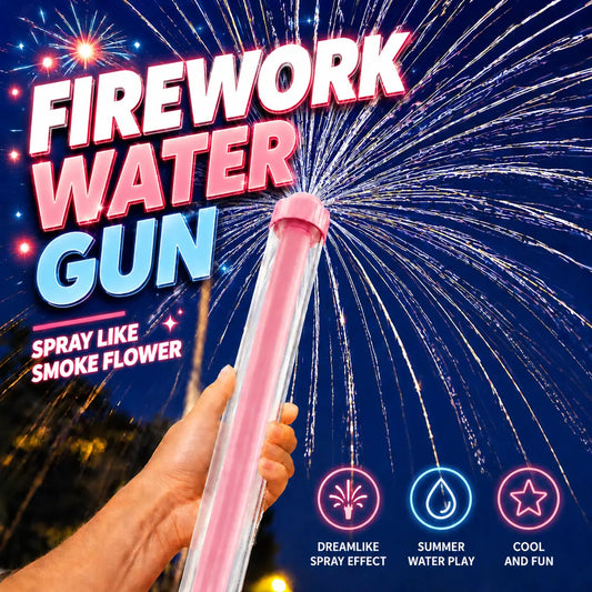 Pink Retractable Water Gun β Summer Outdoor Pool & Beach Water Play Party Toy β Water Hose / Drain Pipe / Drainage System