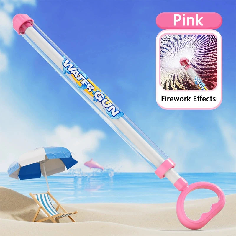 2026 NEW Fireworks Water Gun Pull Out Water Soaker Blaster for Pool Beach Backyard Party Water Fighting Summer Outdoor Water Toy